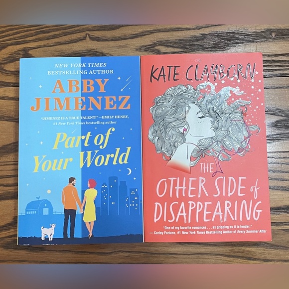 Other - Abby Jimenez Part of Your World & Kate Clayborn The Other Side of Disappearing